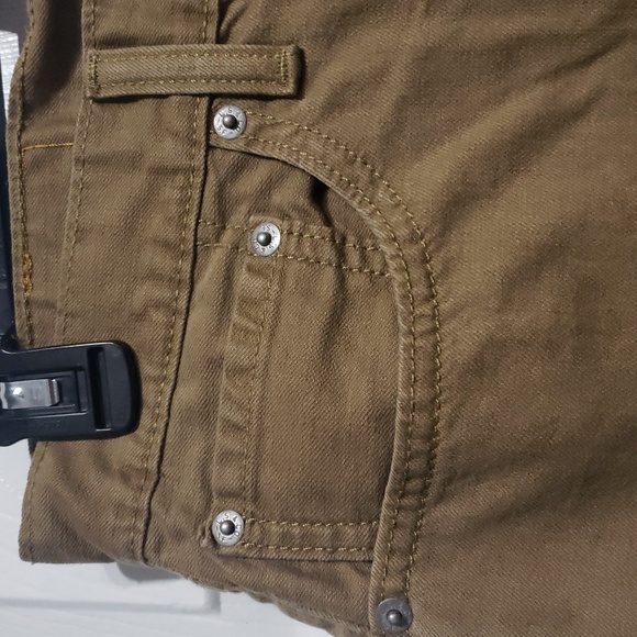 Men's Brown Straight Jeans - Picture 9 of 12